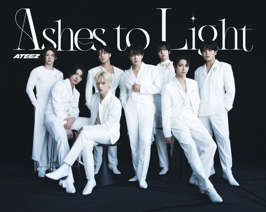 ATEEZ [ ASHES TO LIGHT ] CD+DVD LIMITED EDITION +POB