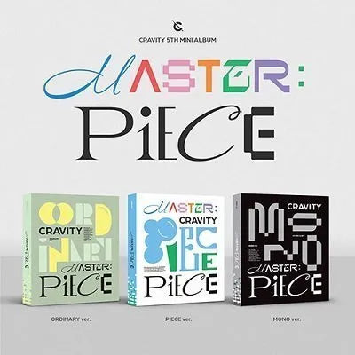 CRAVITY - 5TH MINI ALBUM MASTER:PIECE