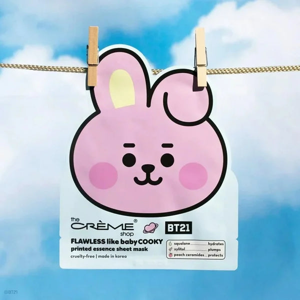 THE CREME SHOP BT21 BABY: Complete Printed Essence Sheet Mask