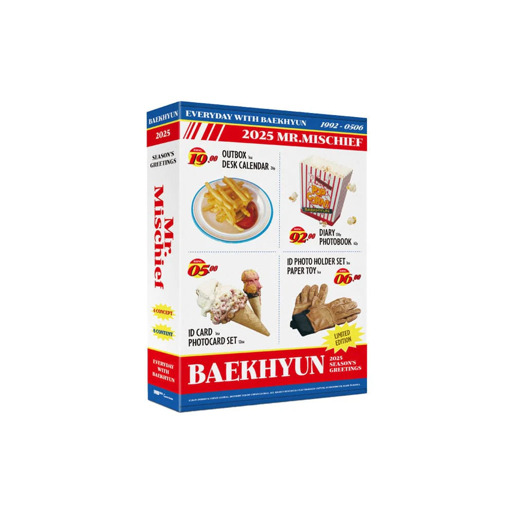 EXO BAEKHYUN - 2025 SEASON’S GREETINGS [Mr. Mischief]