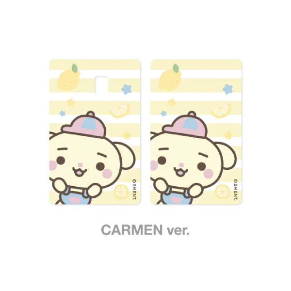 [PRE-ORDER] Hearts2Hearts - Card Cover Sticker Set [2nd Mini Album 'Lemon Tang' Official MD]