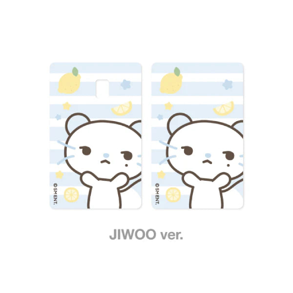 [PRE-ORDER] Hearts2Hearts - Card Cover Sticker Set [2nd Mini Album 'Lemon Tang' Official MD]
