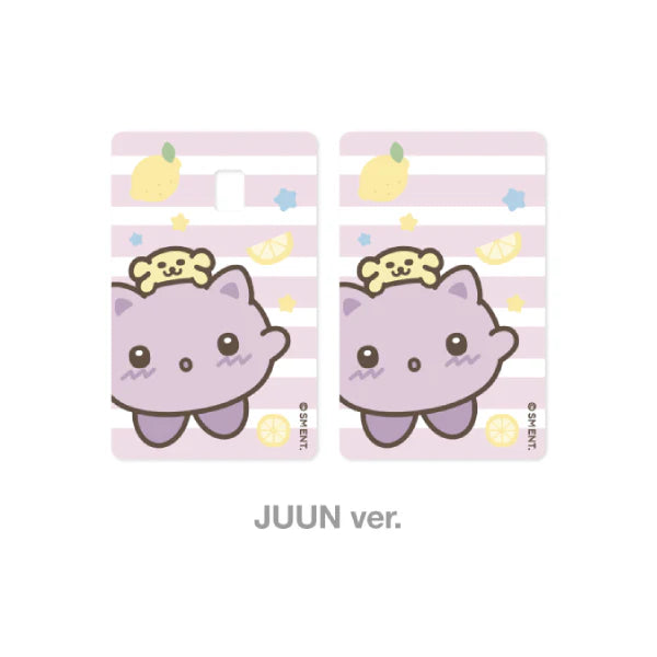 [PRE-ORDER] Hearts2Hearts - Card Cover Sticker Set [2nd Mini Album 'Lemon Tang' Official MD]