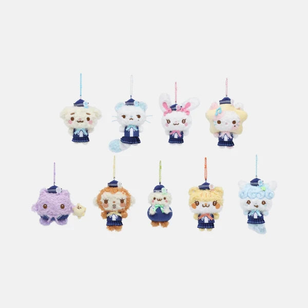 [PRE-ORDER] Hearts2Hearts - Marine Look Doll Keyring [2nd Mini Album 'Lemon Tang' Official MD]