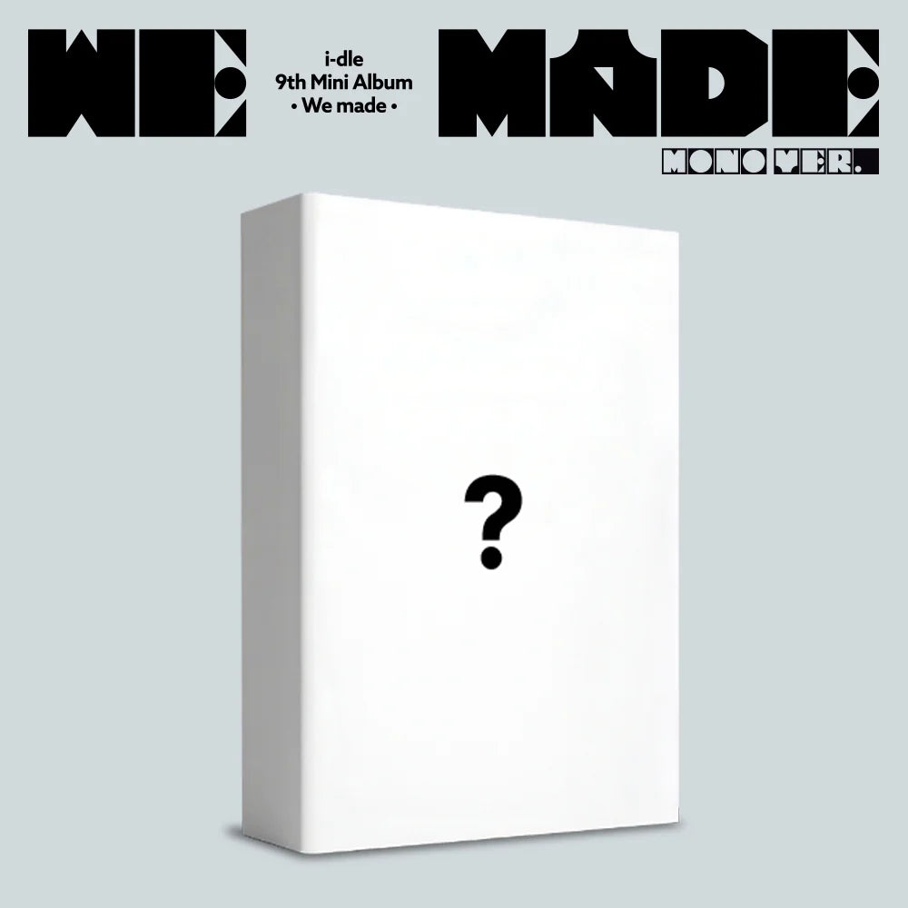 [PRE-ORDER] i-dle - We made [9th Mini Album]