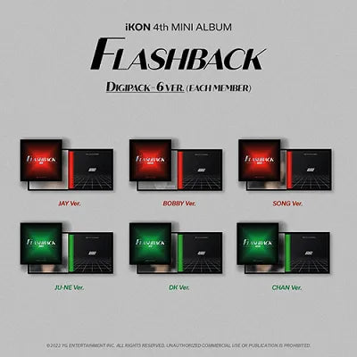 IKON - 4TH MINI ALBUM FLASHBACK (DIGIPACK VER)