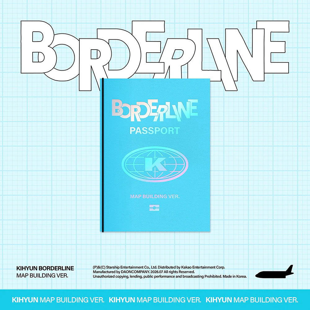 [PRE-ORDER] KIHYUN - BORDERLINE [1st EP Album]