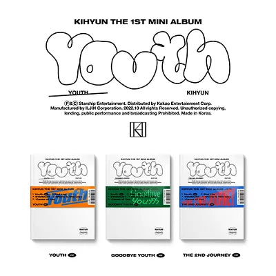 MONSTA X - KIHYUN THE 1ST MINI ALBUM YOUTH