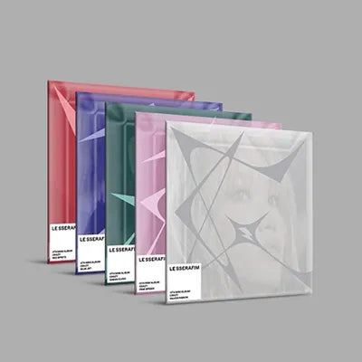 LE SSERAFIM - 4TH MINI ALBUM CRAZY (COMPACT VER.)
