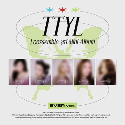 LOOSSEMBLE - 3RD MINI ALBUM TTYL (EVER MUSIC ALBUM VER.)