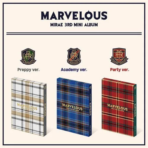 MIRAE - MARVELOUS 3RD MINI ALBUM