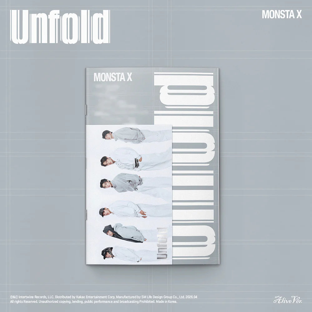 MONSTA X - Unfold [3rd English Album]