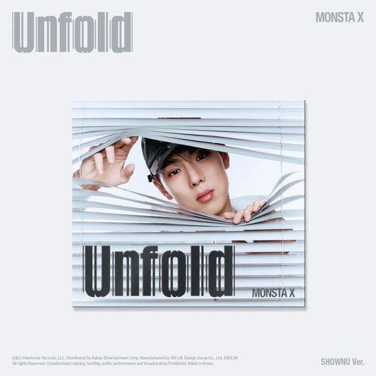 MONSTA X - Unfold [3rd English Album - Digipack Ver.]
