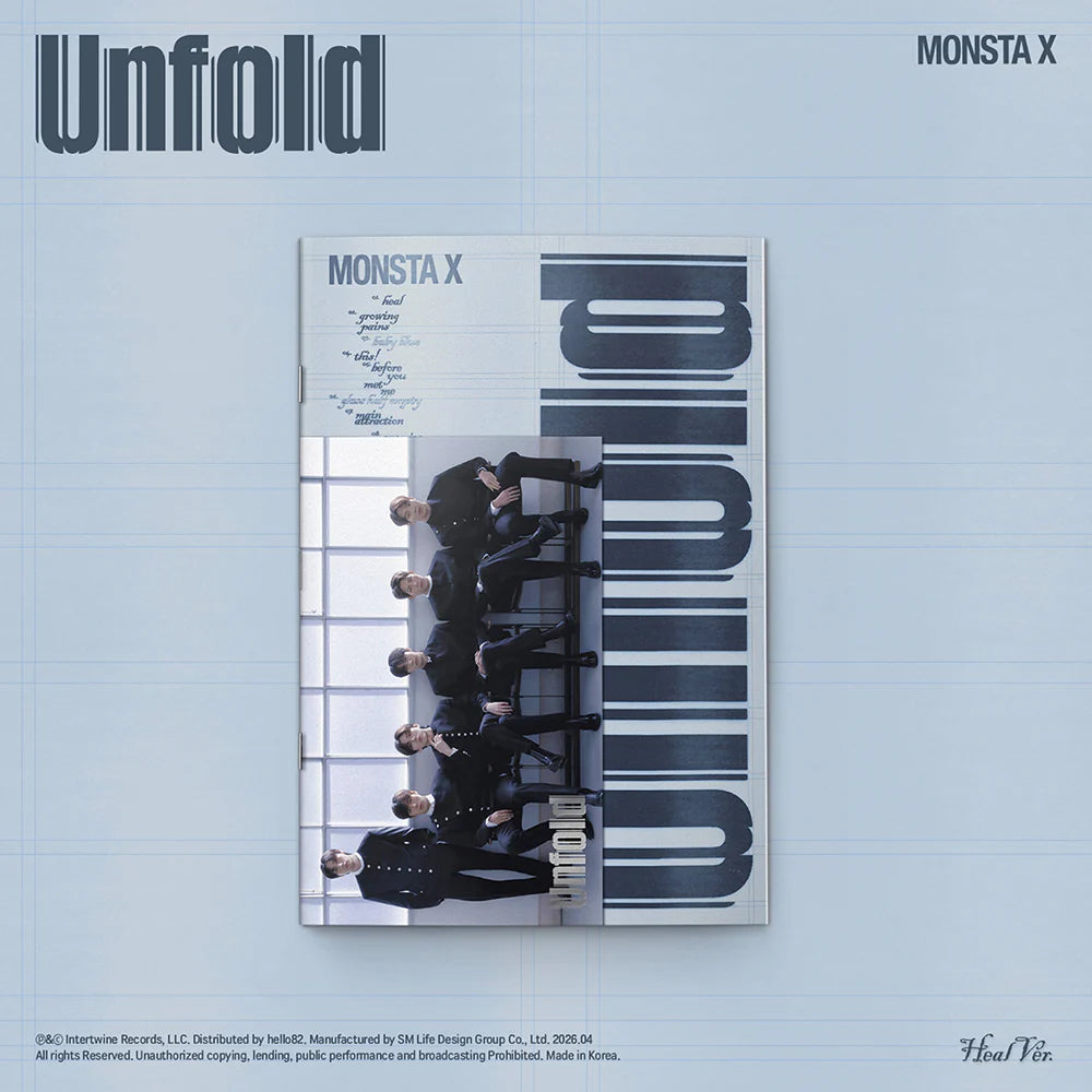 MONSTA X - Unfold [3rd English Album]