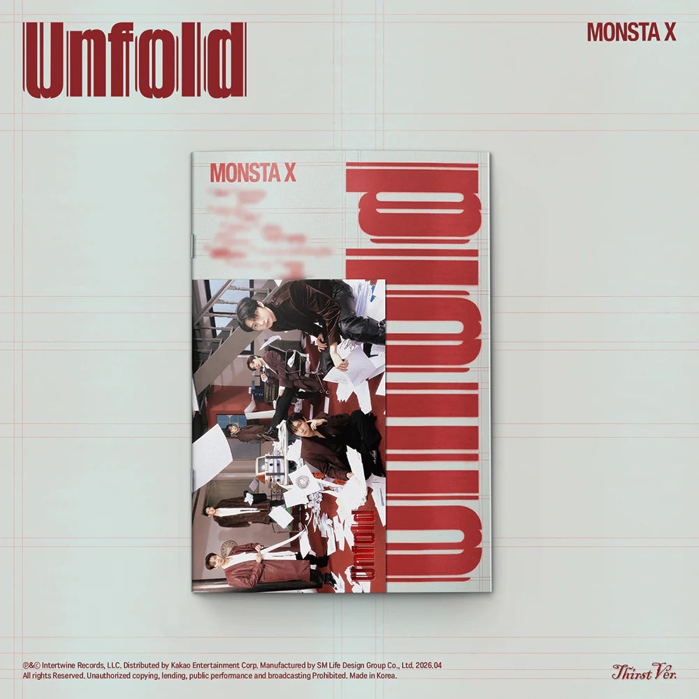 MONSTA X - Unfold [3rd English Album]