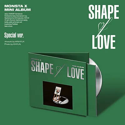 MONSTA X - 11TH MINI ALBUM: SHAPE OF LOVE (SPECIAL VERSION)