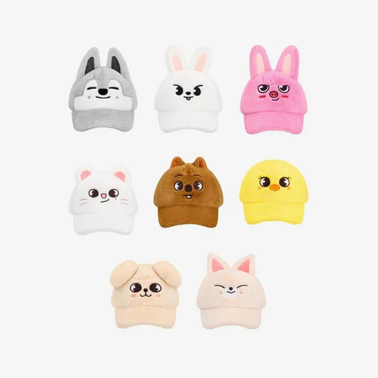 [PRE-ORDER] Stray Kids 6th Fanmeeting - SKZOO Plush Cap [ 'STAY in Our Little House' Official MD]