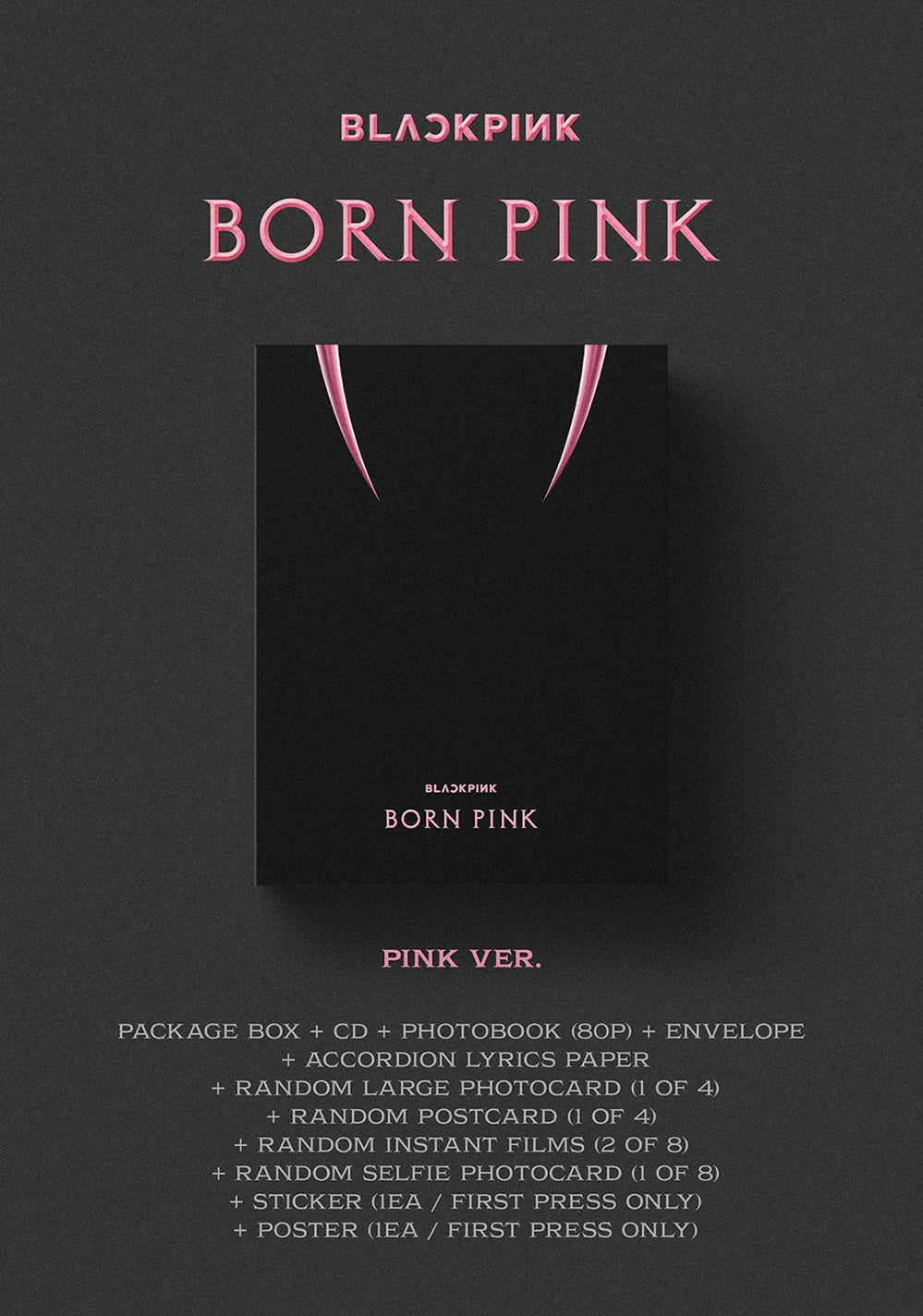 BLACKPINK - 2nd Album [BORN PINK] (BOX SET)