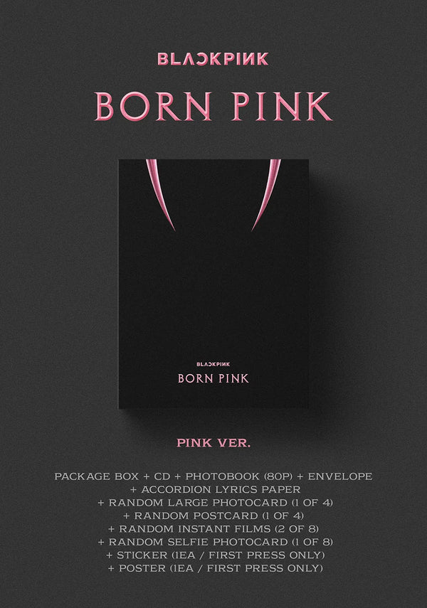 BLACKPINK(블랙핑크)  - 2ND ALBUM [BORN PINK] BOX SET