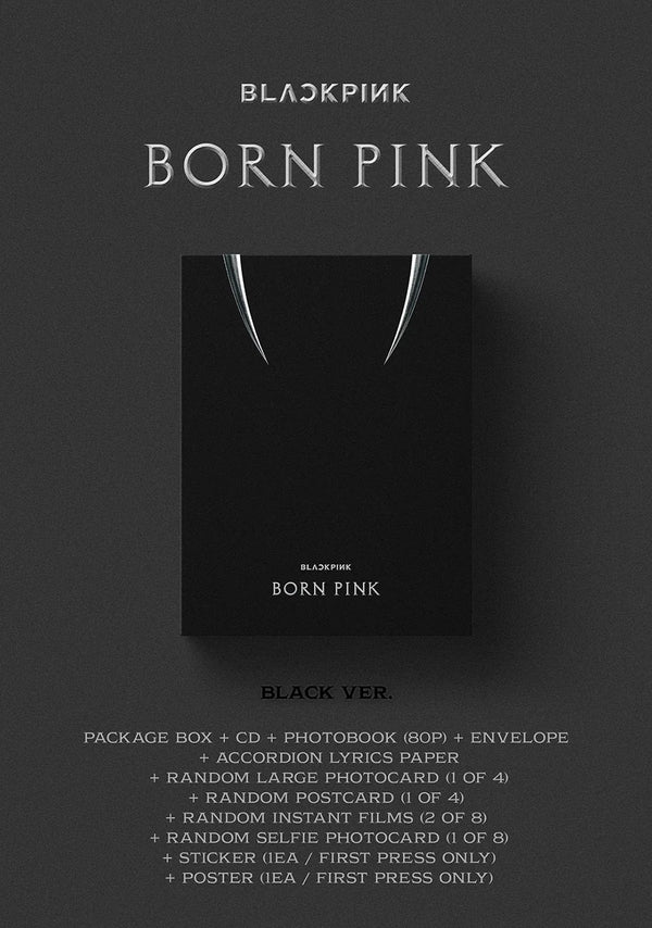 BLACKPINK(블랙핑크)  - 2ND ALBUM [BORN PINK] BOX SET