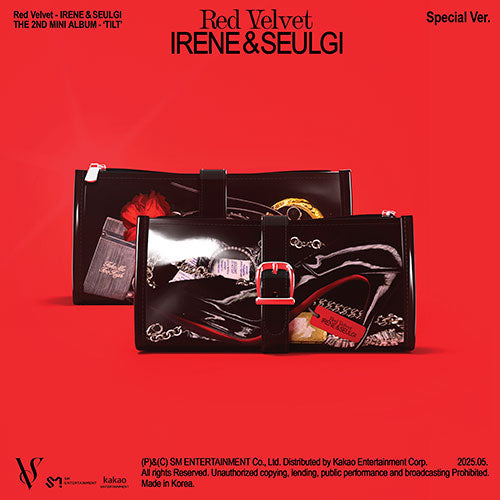 RED VELVET IRENE & SEULGI 2ND MINI ALBUM [TILT] SPECIAL VER. LIMITED EDITION