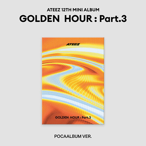 ATEEZ - 12th Mini Album [ALBUM GOLDEN HOUR : Part.3] (POCAALBUM VER.)
