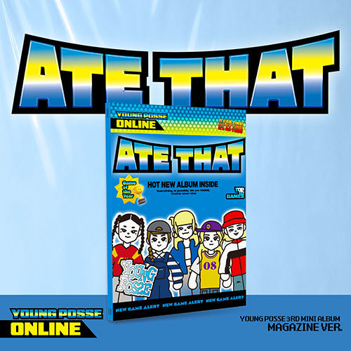YOUNG POSSE- EP [ATE THAT] (Magazine Ver.)
