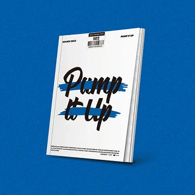 GOLDEN CHILD - PUMP IT UP 2ND SINGLE ALBUM