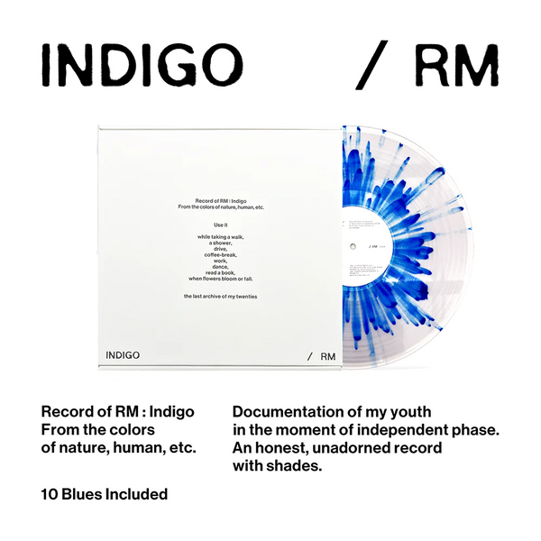 BTS RM (방탄소년단) - [Indigo 'Record of RM: Indigo'] LP Version