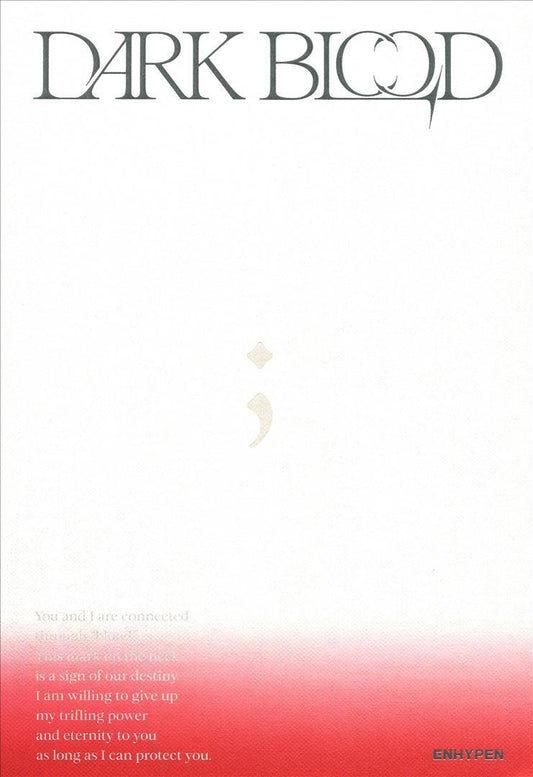 ENHYPEN - 4TH MINI ALBUM [DARK BLOOD]