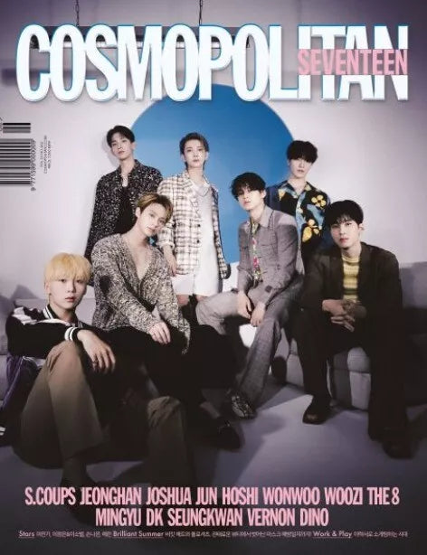 Cosmopolitan Korea Magazine 2022 June Seventeen Cover