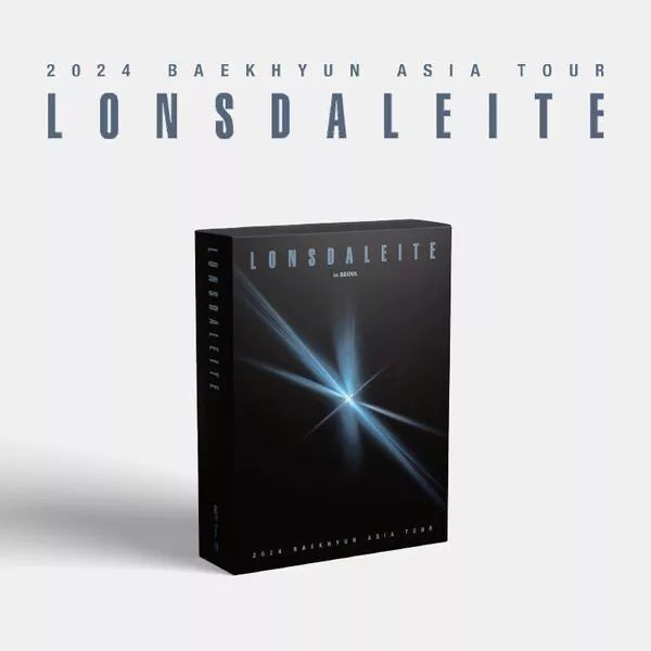 EXO BAEKHYUN 2024 ASIA TOUR [LONSDALEITE] IN SEOUL DVD