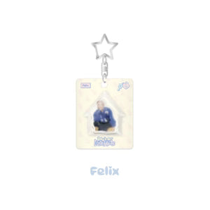 [PRE-ORDER] Stray Kids 6th Fanmeeting - Mini Block Keyring ['STAY in Our Little House' Official MD]