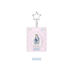 [PRE-ORDER] Stray Kids 6th Fanmeeting - Mini Block Keyring ['STAY in Our Little House' Official MD]