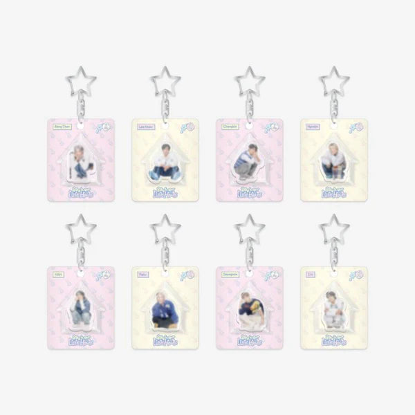 [PRE-ORDER] Stray Kids 6th Fanmeeting - Mini Block Keyring ['STAY in Our Little House' Official MD]