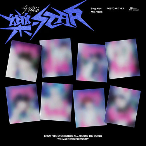 Stray Kids - 8TH MINI ALBUM [ROCK(樂)-STAR] (POSTCARD VER.)