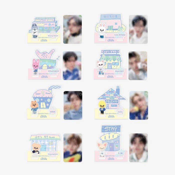 [PRE-ORDER] Stray Kids 6th Fanmeeting- Secret Acrylic Stand ['STAY in Our Little House' Official MD]