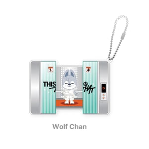 [PRE-ORDER] Stray Kids - SKZOO Capsule Acrylic Keyring [THIS & THAT POP-UP Store Official MD]