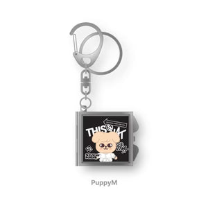 [PRE-ORDER] Stray Kids - SKZOO Mirror Keyring [THIS & THAT POP-UP Store Official MD]