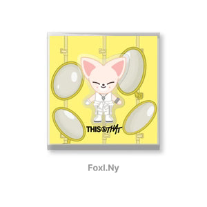 [PRE-ORDER] Stray Kids - SKZOO Spinning Magnet [THIS & THAT POP-UP Store Official MD]