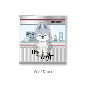 [PRE-ORDER] Stray Kids - SKZOO Spinning Magnet [THIS & THAT POP-UP Store Official MD]