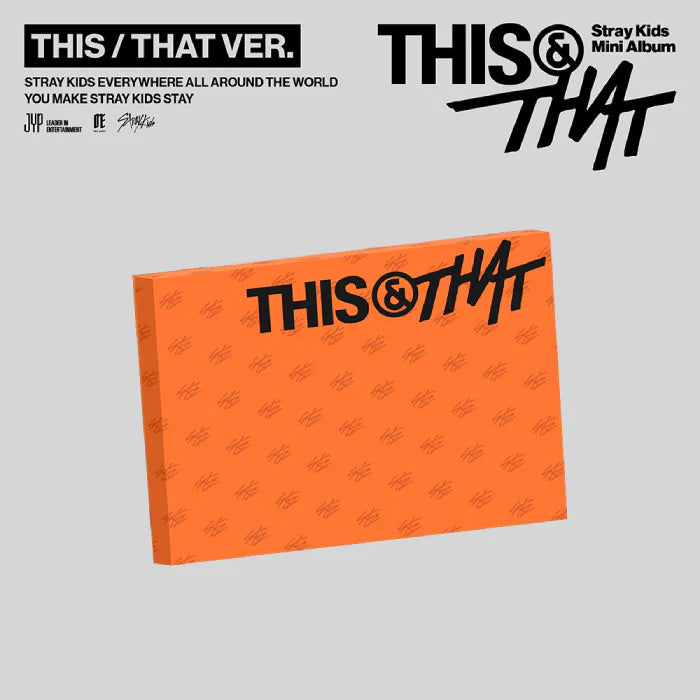 [PRE-ORDER] Stray Kids - THIS & THAT [10th Mini Album]