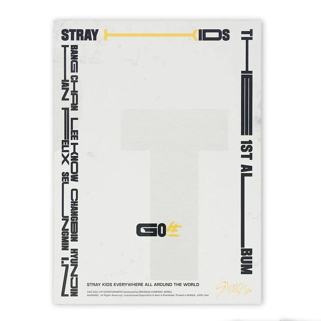STRAY KIDS - 1ST ALBUM [GO生]