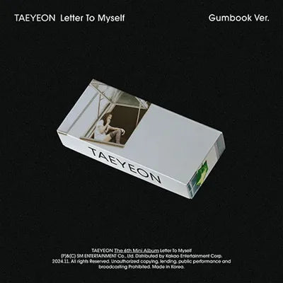 GIRLS GENERATION TAEYEON (태연) - 6TH MINI ALBUM LETTER TO MYSELF (GUMBOOK VER.)