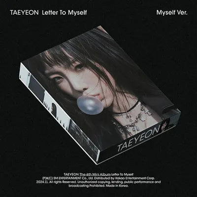 GIRLS GENERATION TAEYEON (태연) -  6TH MINI ALBUM LETTER TO MYSELF (MYSELF VER.)