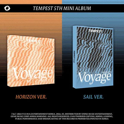 TEMPEST - 5TH MINI ALBUM VOYAGE