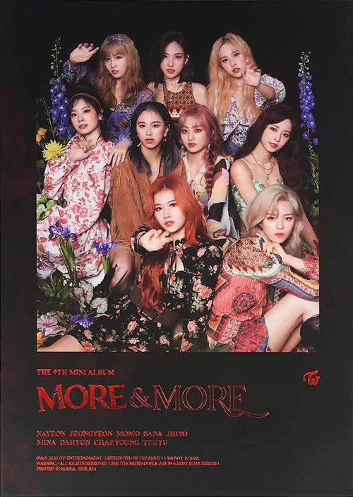 TWICE - 9TH MINI ALBUM - [MORE & MORE]