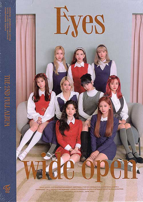 TWICE (트와이스) - 2nd full album [Eyes wide open]