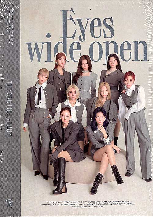 TWICE (트와이스) - 2nd full album [Eyes wide open]