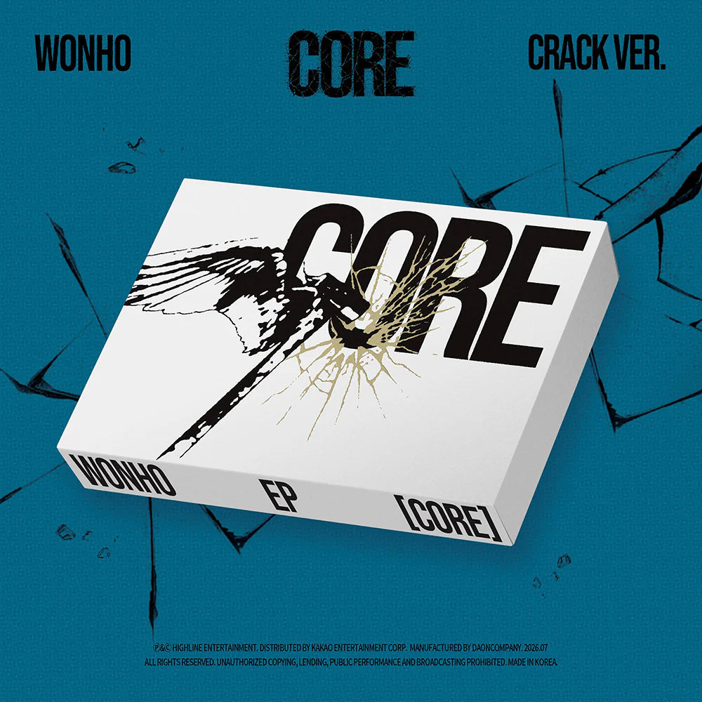[PRE-ORDER] WONHO - CORE [1st EP Album - Crack Ver.]